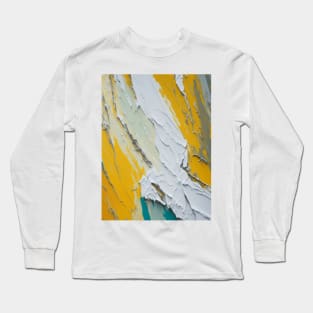 Abstract, Marble, Watercolor, Colorful, Vibrant Colors, Textured Painting, Texture, Gradient, Wave, Fume, Wall Art, Modern Art Long Sleeve T-Shirt